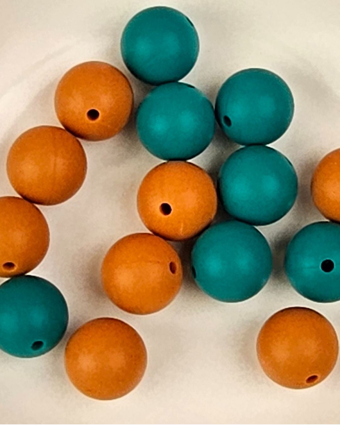 Silicone Beads - Assorted Mix 15mm