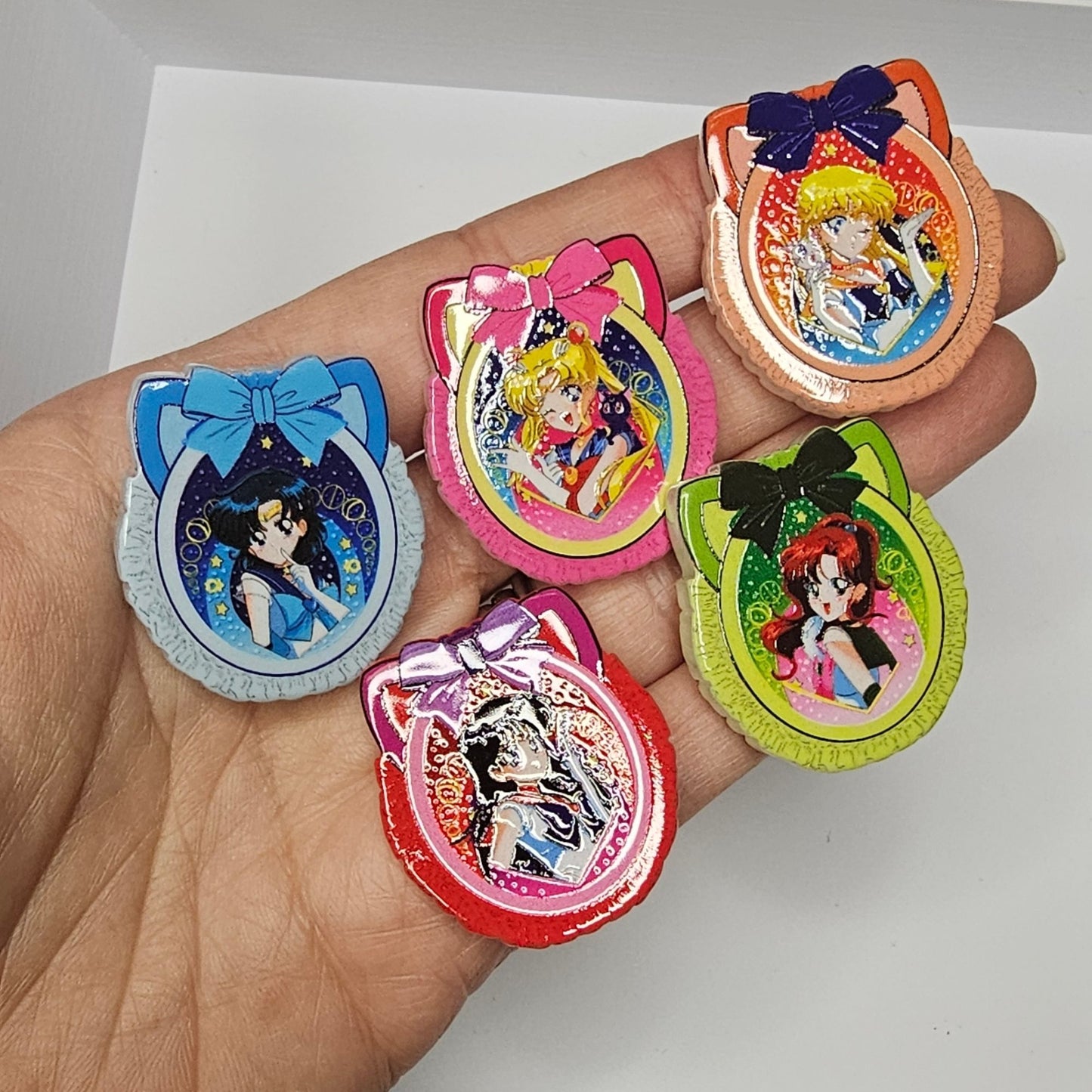 Sailor Moon Acrylic Focal Beads