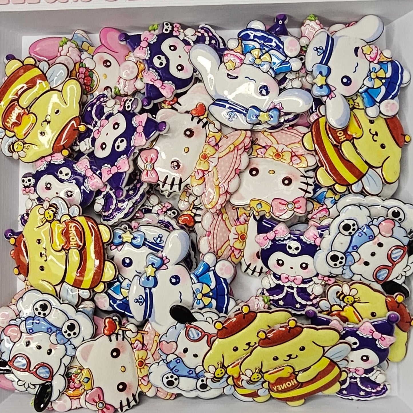 Set of 6 Sanrio Character Focal Beads