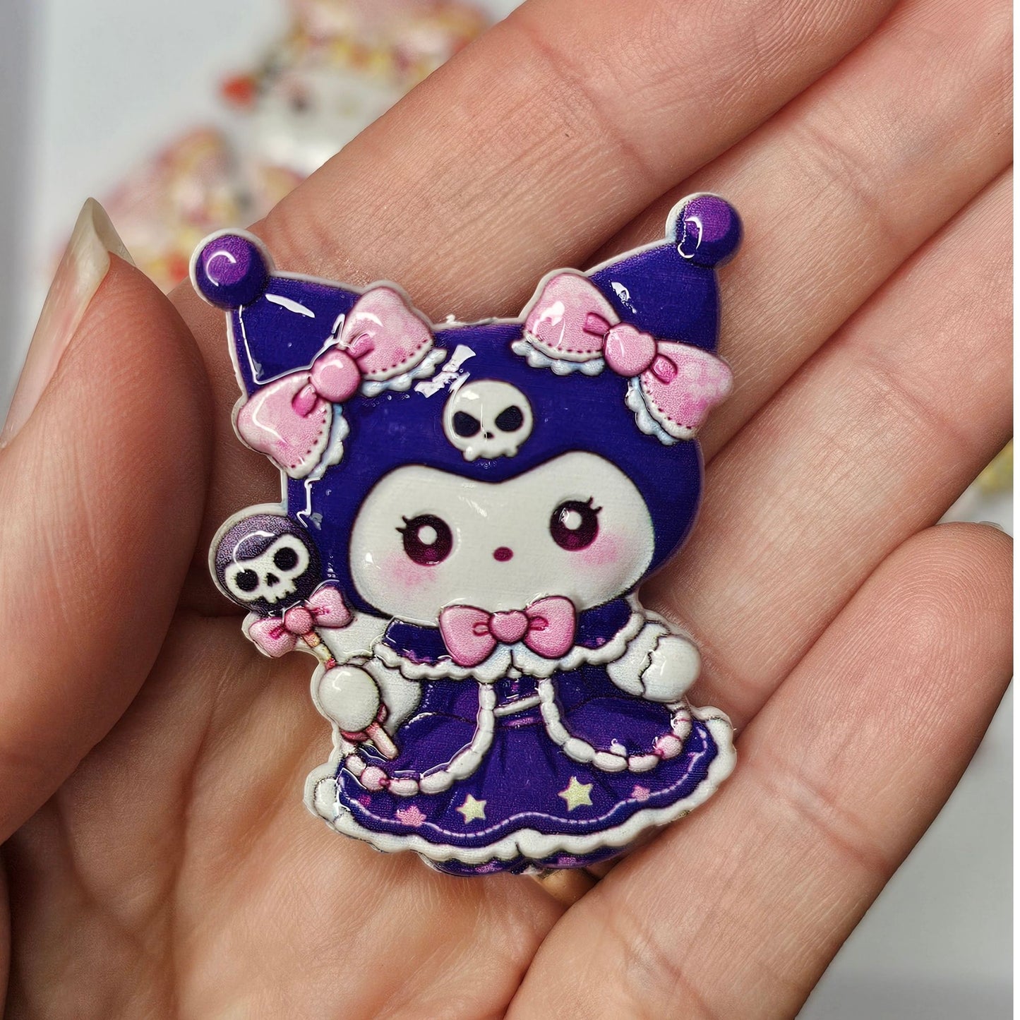 Set of 6 Sanrio Character Focal Beads