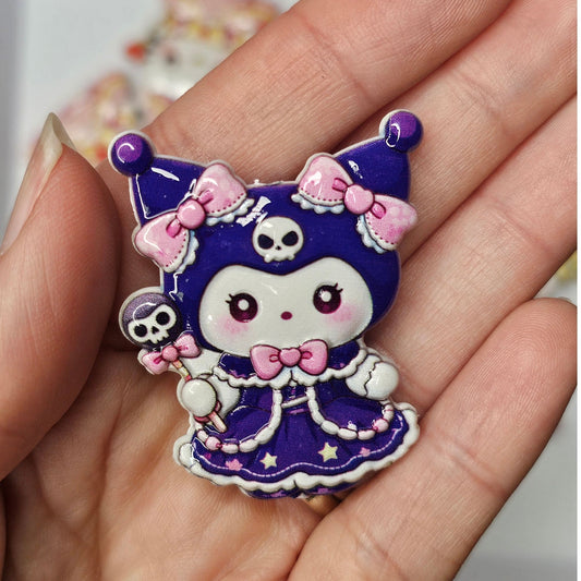 Set of 6 Sanrio Character Focal Beads