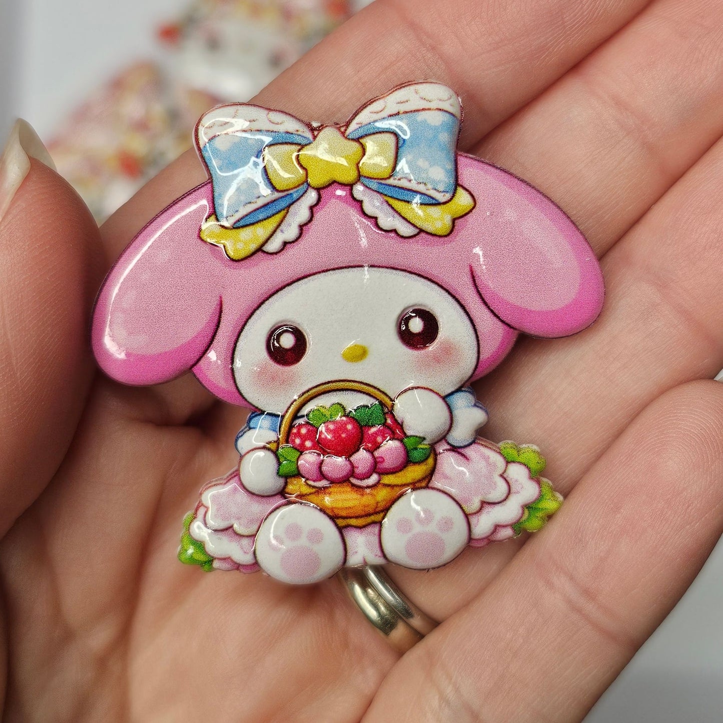 Set of 6 Sanrio Character Focal Beads