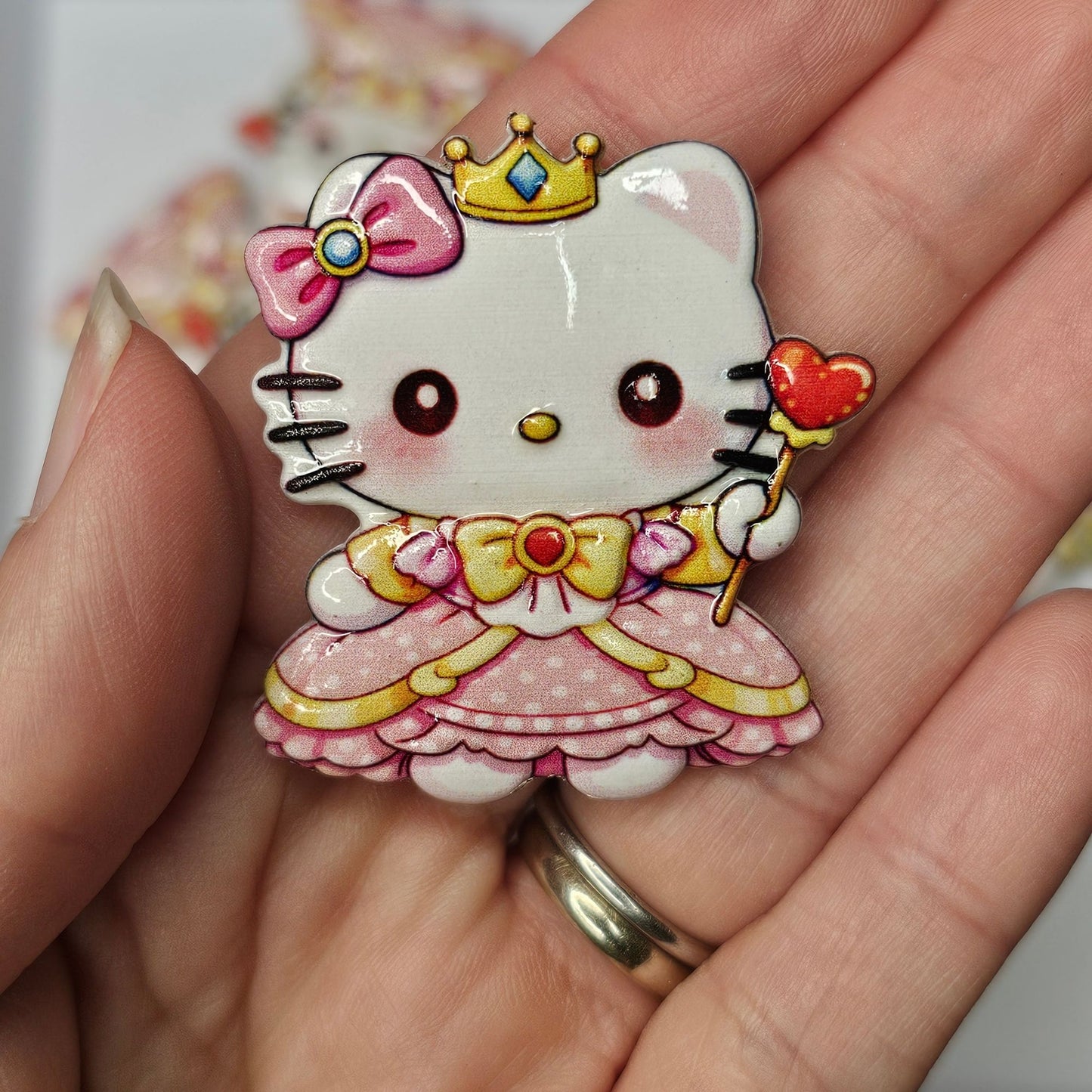 Set of 6 Sanrio Character Focal Beads
