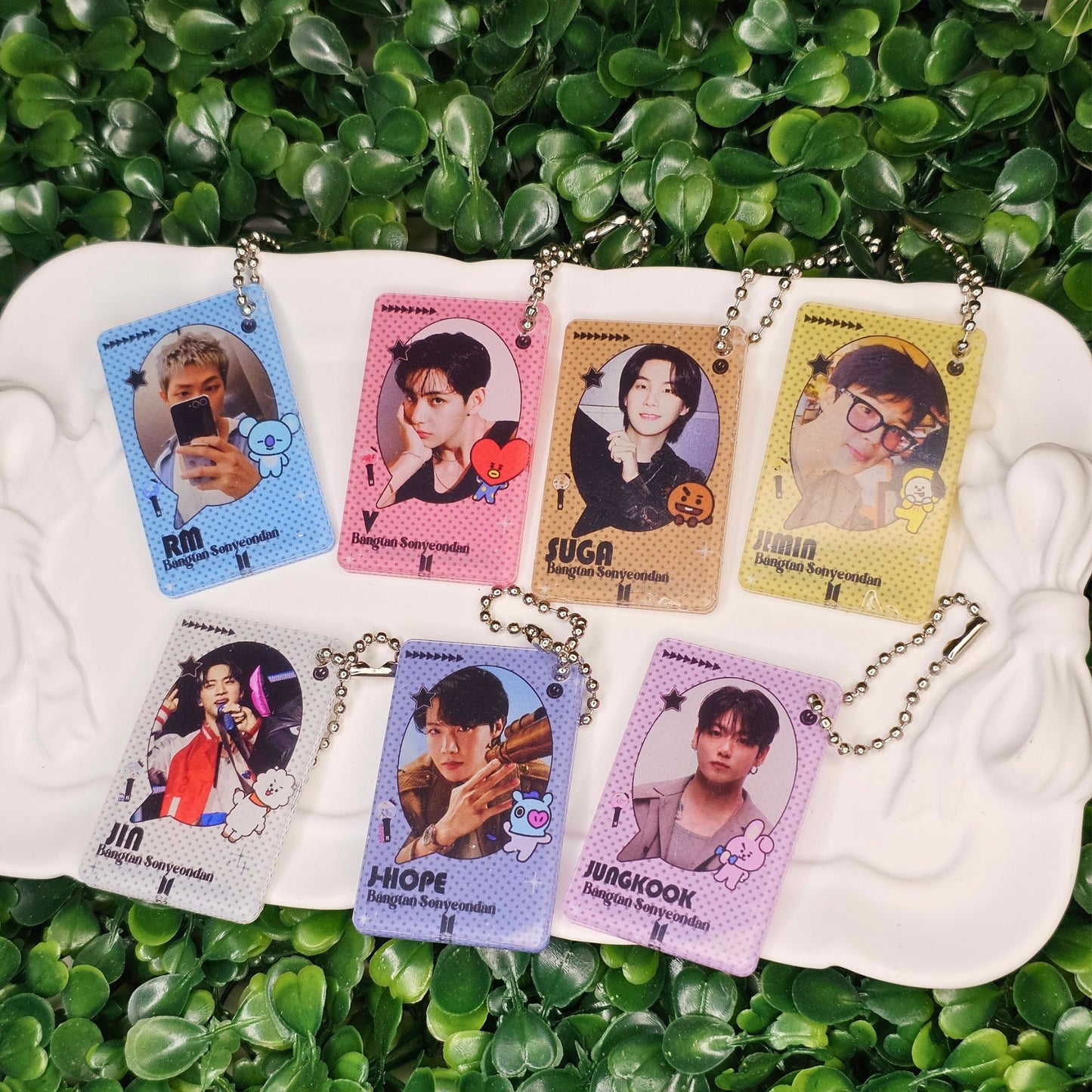 BTS Photo Charms set of 23