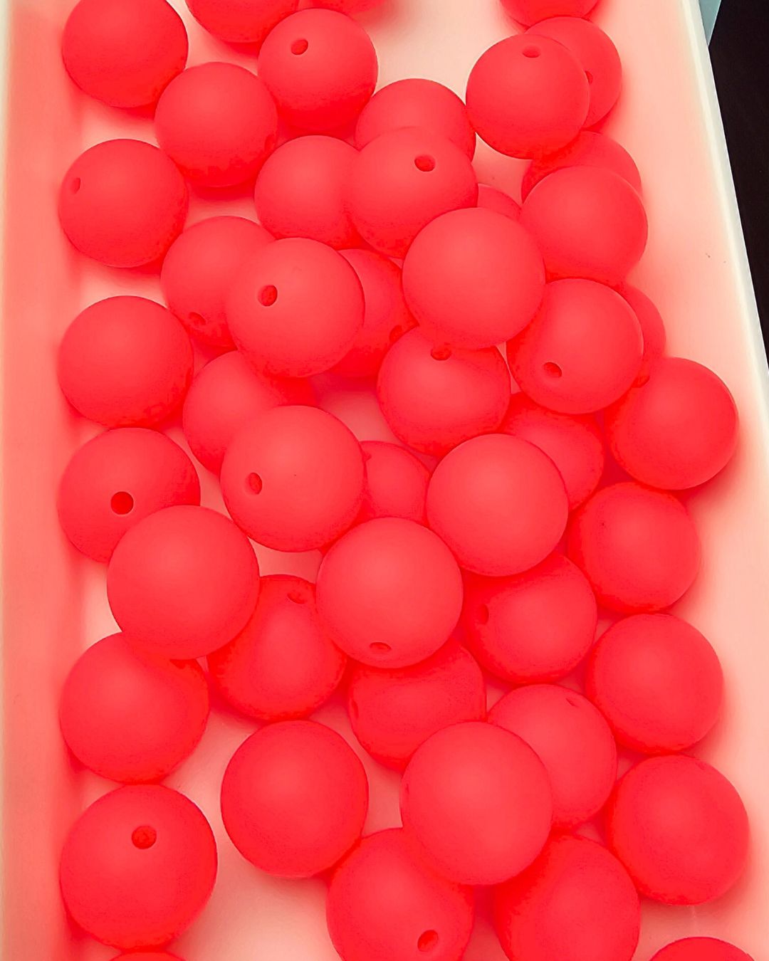 Silicone Beads - Orange and Yellow 15mm