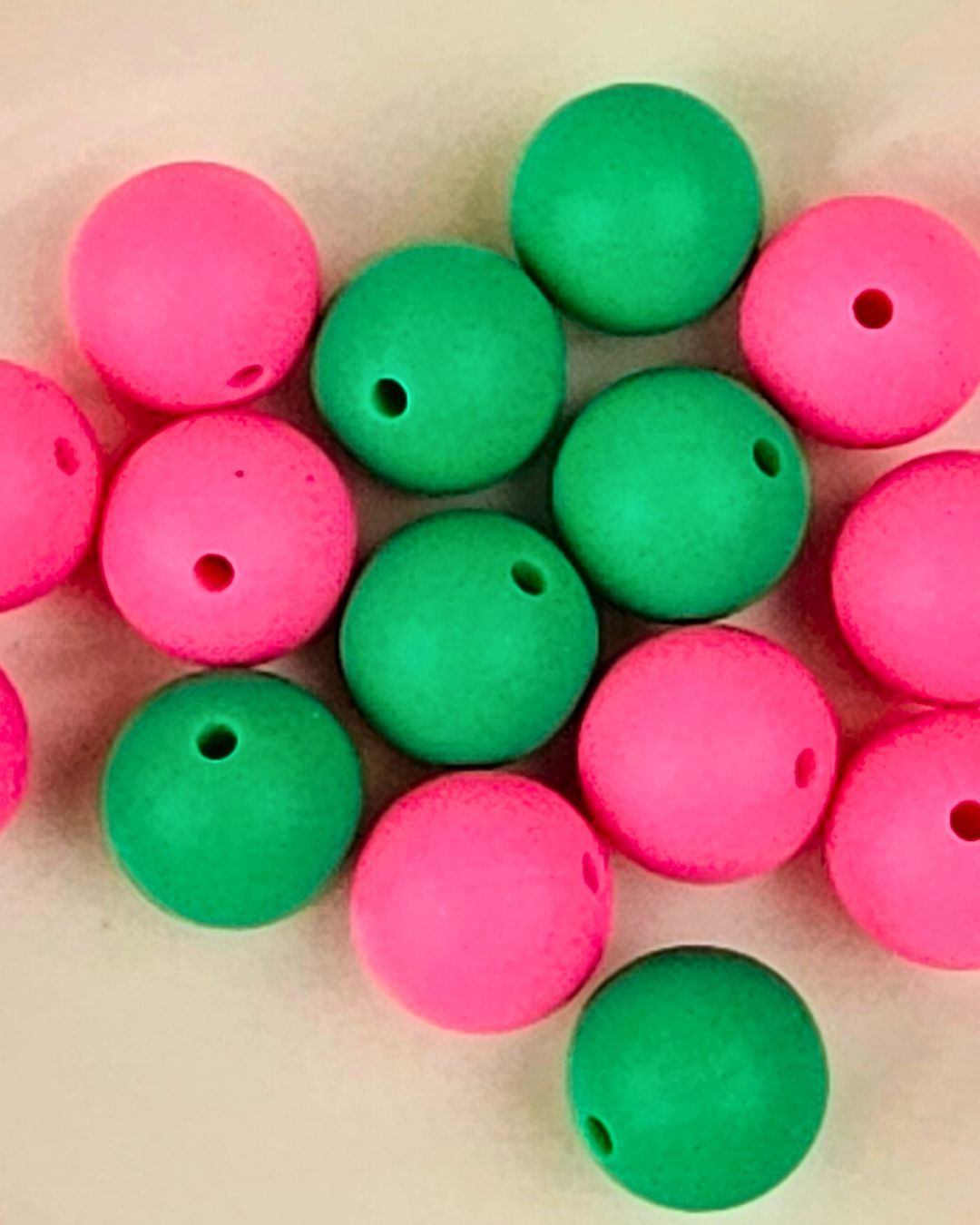 Silicone Beads - Assorted Mix 15mm