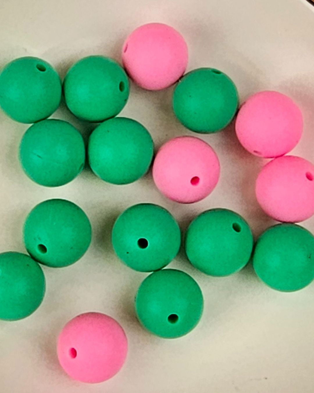 Silicone Beads - Assorted Mix 15mm