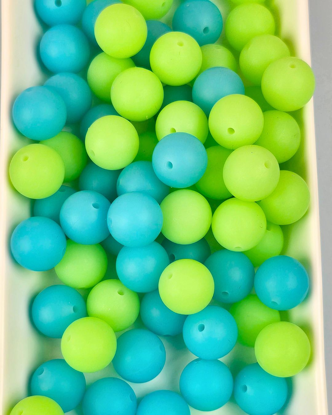 Silicone Beads - Assorted Mix 15mm