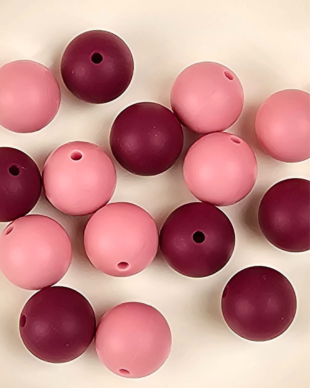 Silicone Beads - Assorted Mix 15mm