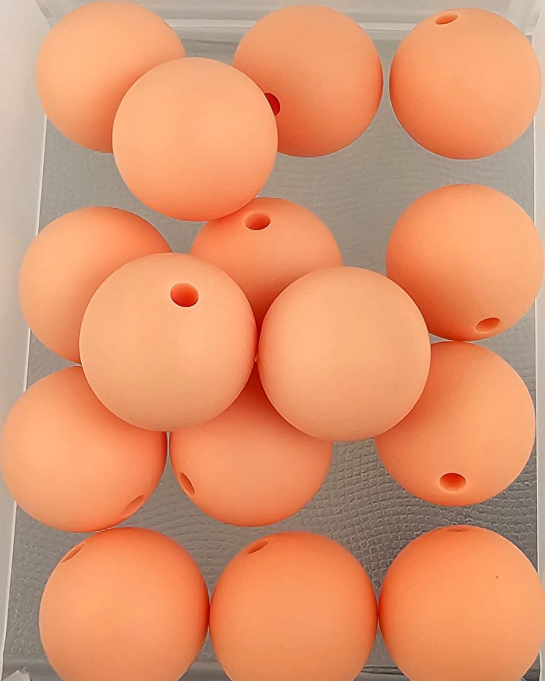 Silicone Beads - Neutral Colors 15mm