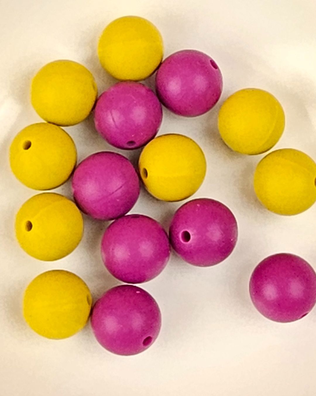 Silicone Beads - Assorted Mix 15mm