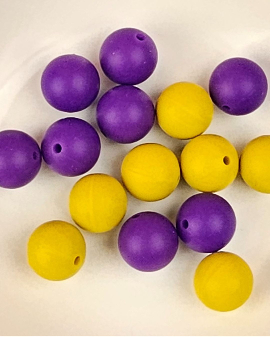 Silicone Beads - Assorted Mix 15mm