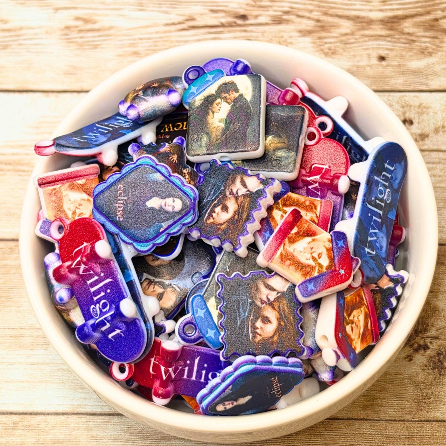 ✨ Twilight Inspired Mixed Beads – Set of 10 ✨