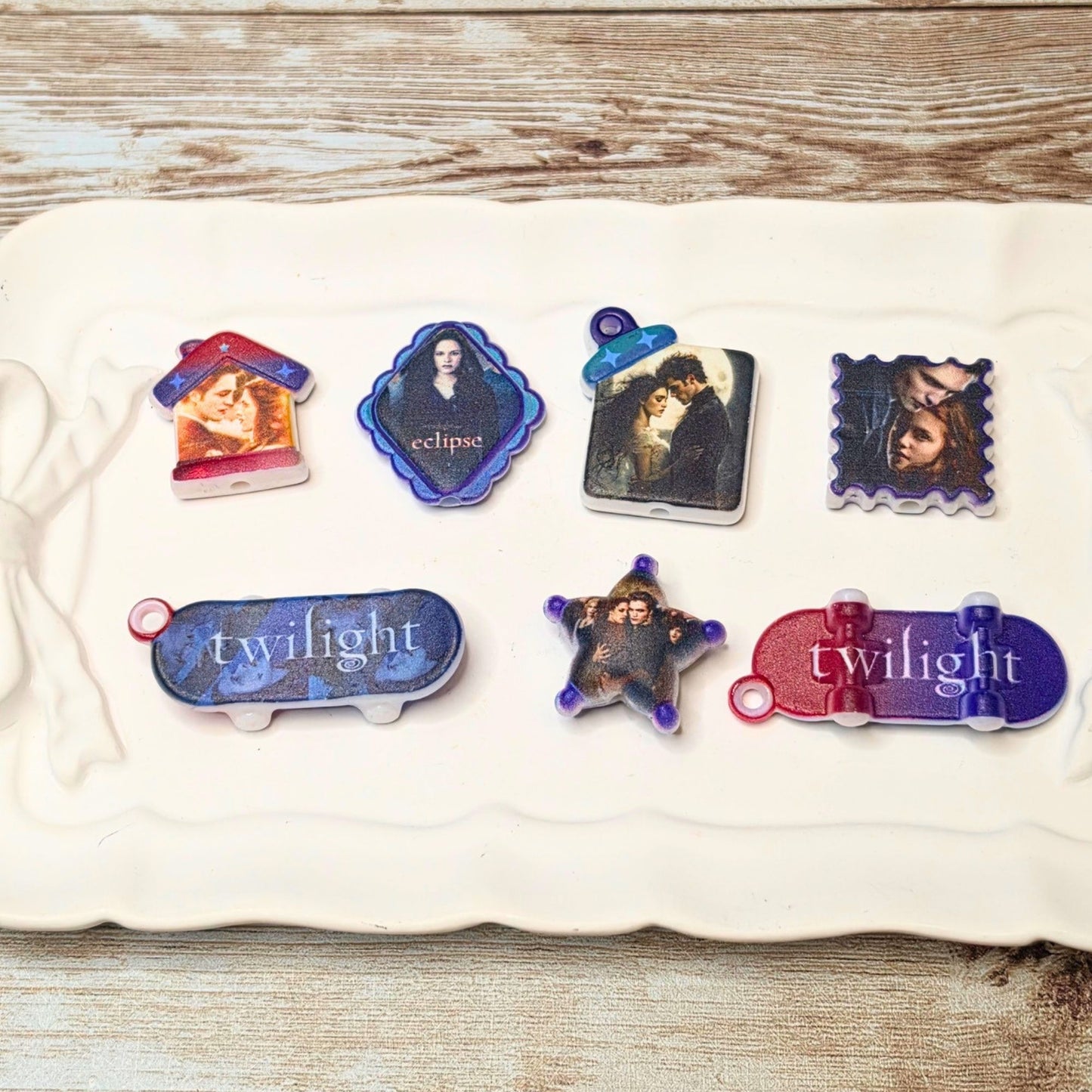 ✨ Twilight Inspired Mixed Beads – Set of 10 ✨
