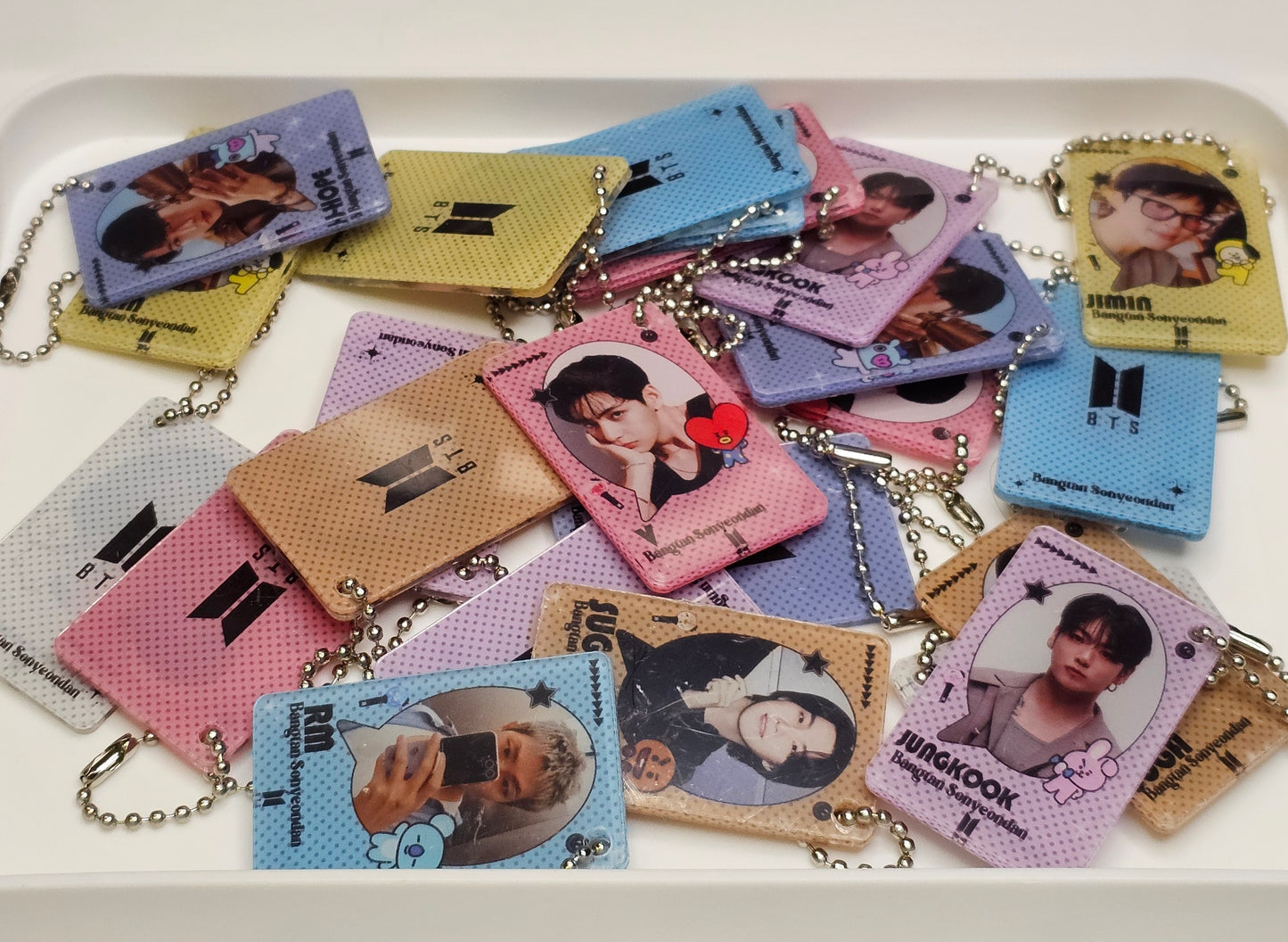 BTS Photo Charms set of 23