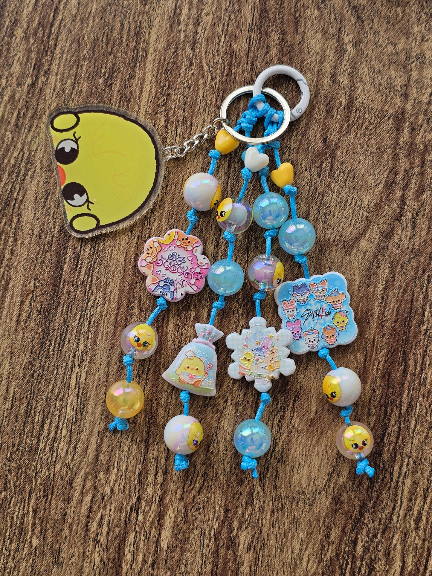 Stray Kids Inspired Beaded Bag Charm | Kawaii K-Pop Backpack Charm | Cute Purse Charm | Handmade STAY Gift | SKZ Fan Accessory